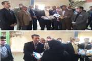 بازدید از کارخانه خوراک دام و طیور متشکل گناباد به مناسبت روز کارگر