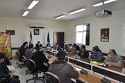 آشنایی بازرسان شبکه دامپزشکی شهرستان مشهد با آخرین قوانین و مقررات  تعزیرات حکومتی در حوزه بهداشت فرآورده های خام دامی و داروها و واکسن های دامی