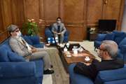 دیدار فرماندار شهرستان خوشاب با مدیرکل دامپزشکی خراسان رضوی