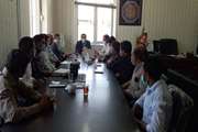 برگزاری جلسه با اعضاء هیئت مدیره تعاونی گاودران بجستان  