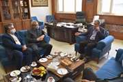 دیدار رئیس سازمان دامپزشکی کشور و مدیرکل دامپزشکی خراسان رضوی