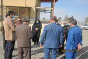 بازدید رئیس اداره نظارت دامپزشکی استان از کشتار گاه دام شهرستان جغتای