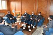 دیدار رئیس و مدیران سازمان جهاد کشاورزی با مدیرکل دامپزشکی استان بمناسبت روز ملی دامپزشکی با حضور معاون توسعه مدیریت و منابع سازمان دامپزشکی کشور