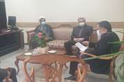 دیدار مدیر کل دامپزشکی استان و مسئول دفتر نمایندگی ولی فقیه با فرماندار شهرستان طرقبه شاندیز در خصوص طرح تشدید نظارت بهداشتی نوروز ۱۴۰۱ و ماه مبارک رمضان