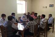 برگزاری کلاس آموزشی ترویجی و جلسه هم اندیشی با اداره بهداشت و متصدیان کشتارگاه شهرستان رشتخوار