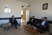 دیدار تنی چند از مسئولان شهرستان از شبکه دامپزشکی فیروزه به مناسبت روز ملی دامپزشکی 