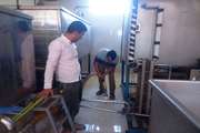 معدوم سازی نیم تن شیر خام در شهرستان جغتای