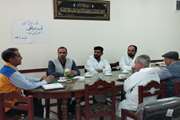 برگزاری مانور دور میزی تب برفکی در شهرستان گناباد