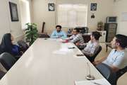 جلسه هم اندیشی رئیس شبکه دامپزشکی بجستان با همکاران بخش خصوصی شهرستان