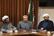 دیدار مسئول حوزه نمایندگی ولی فقیه در سازمان دامپزشکی با ناظرین شرعی کشتارگاه های دام و طیور مشهد