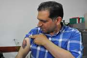 آسیب دیدگی یکی از همکاران شبکه دامپزشکی مشهد در حین عملیات واکسیناسیون جمعیت دامی شهرستان