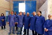 بازدید معاون بهداشتی و پیشگیری سازمان دامپزشکی کشور از کارخانه تولید خوراک دام .طیور و اسب مشهد   