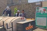 برپایی اردوی جهادی دامپزشکی مه ولات در روستای فتح آباد شهرستان