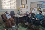 دیدار سرپرست جدید شبکه دامپزشکی کلات با امام جمعه شهرستان