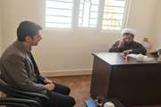 دیدار و گفتگوی رئیس شبکه دامپزشکی گلبهار با امام جمعه شهرستان