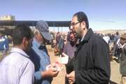 برگزاری کلاس آموزشی تب کریمه کنگو در بازار دام قوچان 