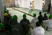 برگزاری کلاس آموزشی بیماری تب خونریزی دهنده کریمه کنگو برای کارکنان کشتارگاه صنعتی تربت جام