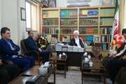 دیدار رئیس سازمان دامپزشکی کشور با حضرت آیت الله ناصری نماینده ولی فقیه و امام جمعه یزد