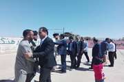 بازدید نماینده شهرستان خواف، امام جمعه، معاونت فرمانداری و سایر مسئولین شهرستان در روز عید قربان از کشتارگاه شهر خواف