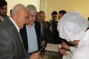 بازدید معاون رییس جمهور از شرکت تولید واکسن های دامی در کرج