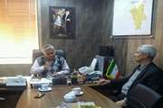 جلسه رئیس شبکه دامپزشکی با بخشدار جدید بخش ششتمد سبزوار