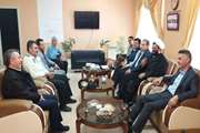 دیدار مدیر کل دامپزشکی استان خراسان رضوی با فرماندار شهرستان آق قلا