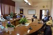 جلسه کنترل و پیشگیری از کرونا در اداره کل دامپزشکی خراسان رضوی