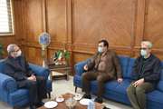 دیدار مدیرکل پشتیبانی امور دام استان خراسان رضوی با مدیر کل