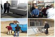 بازدید رئیس شبکه دامپزشکی سبزواز از بخش رودآب
