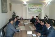 برگزاری جلسه هم اندیشی با مراکز درمانی در شبکه دامپزشکی تربت حیدریه