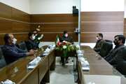 دیدار اعضا ء شورای هماهنگی جهاد کشاورزی با فرماندار شهرستان بجستان 