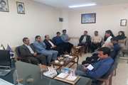 دیدار مسئولین شهرستان تایباد با پرسنل شبکه دامپزشکی به مناسبت هفته دامپزشکی