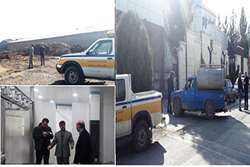 بازدید رئیس شبکه دامپزشکی بینالود از واحدهای تولیدی در شهرک صنعتی شهرستان