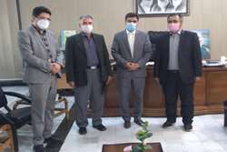 دیدار کارکنان شبکه دامپزشکی با فرماندار شهرستان درگز