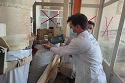 نمونه گیری و پایش محصولات نهایی کارخانجات خوراک دام  و طیور تربت حیدریه