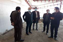بازدید فرماندار جدید شهرستان از کشتارگاه دام  صنعتی در حال تاسیس تربت حیدریه
