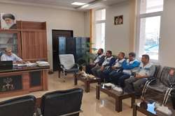  دیدار کارکنان دامپزشکی با ریاست دادگستری و دادستان عمومی و انقلاب شهرستان بینالود