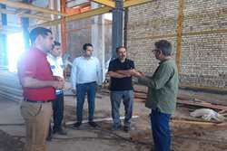 بازدید از کارخانجات خوراک دام و طیور در حال ساخت شهرستان تربت حیدریه