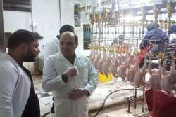 بازدید شبانه کارشناسان نظارت شبکه دامپزشکی سبزوار از کشتارگاه‌های طیور شهرستان