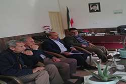 جلسه تصمیم گیری در مورد سبوس مورد نیاز دامدارن شهرستان رشتخوار