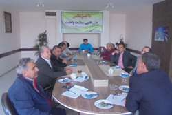برگزاری جلسه شبکه  دامپزشکی تربت حیدریه با اتحادیه مرغ و ماهی فروشان