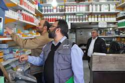رصد و پایش داروها و مواد بیولوژیک دامی در شهرستان مشهد 