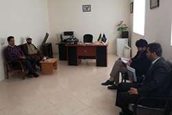 جلسه هم اندیشی شورای زکات شهرستان زاوه با رئیس شبکه دامپزشکی 