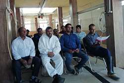 برگزاری کلاس آموزشی تب کریمه و کنگو در محل کشتارگاه شهرستان بردسکن 