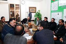 برگزاری جلسه هم اندیشی با مراکز درمانی در شبکه دامپزشکی تربت حیدریه