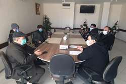 برگزاری جلسه بررسی مشکلات کشتارگاه دام در شبکه دامپزشکی تربت حیدریه
