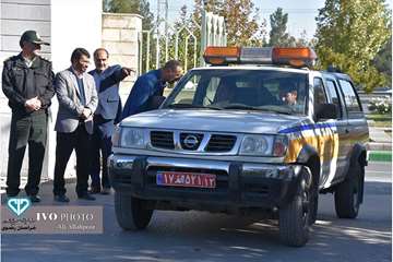 برگزاری مانور آنفلوانزا بمناسبت هفته پدافند غیر عامل