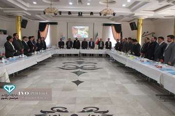 جلسه مسئولین شبکه های استان در شهرستان گناباد با حضور مدیرکل دامپزشکی و رئیس سازمان دامپزشکی کشور