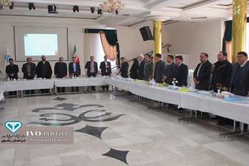 جلسه مسئولین شبکه های استان در شهرستان گناباد با حضور مدیرکل دامپزشکی و رئیس سازمان دامپزشکی کشور