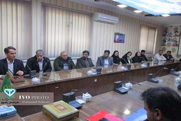 جلسه مسئولین شبکه های استان در شهرستان گناباد با حضور مدیرکل دامپزشکی و رئیس سازمان دامپزشکی کشور